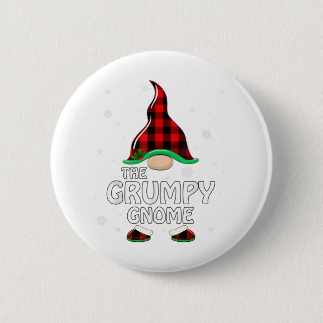 Grumpy Gnome Buffalo Play Matching Family Christm Knapp (Framsida)