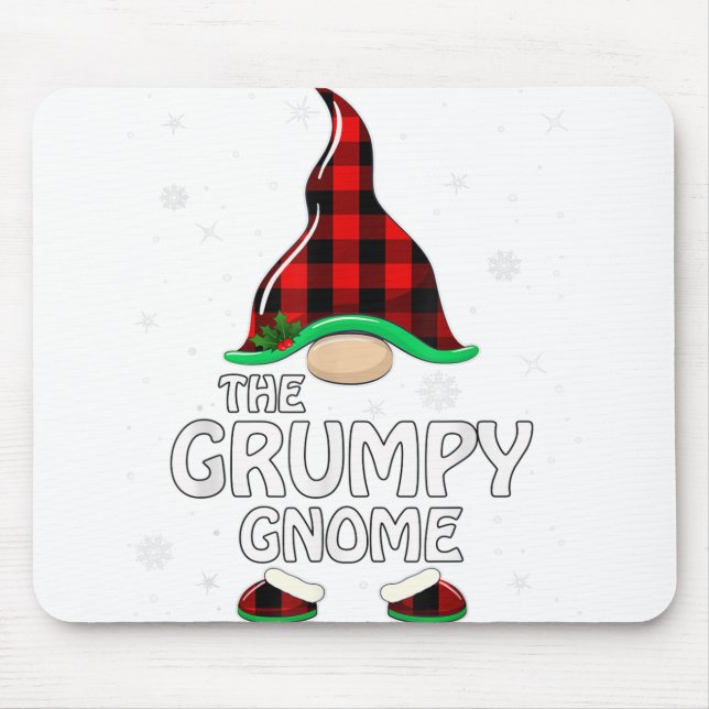 Grumpy Gnome Buffalo Play Matching Family Christm Musmatta (Framsidan)