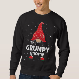 Grumpy Gnome-familjen matchande julklapp Pajam Lång Ärmad Tröja