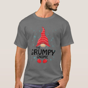 Grumpy Gnome Matching Family Group jul Party T Shirt