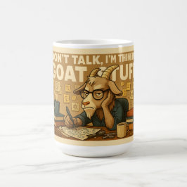 Grumpy Goat Mug – Thinking Goat Stuff Design Kaffemugg