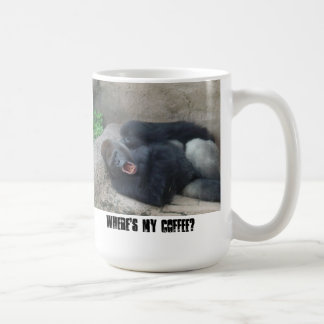 Grumpy gorilla kaffemugg