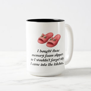 Grumpy Grandma "Gissa vad.. jag glömde igen" Mugg