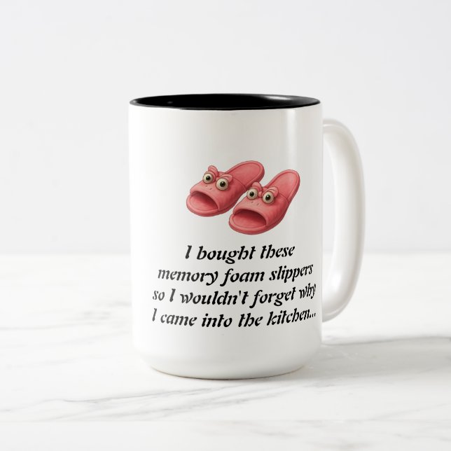 Grumpy Grandma "Gissa vad.. jag glömde igen" Mugg (Framsida höger)