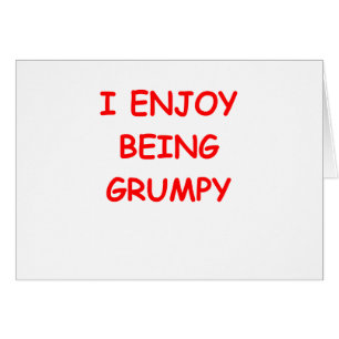 grumpy hälsningskort