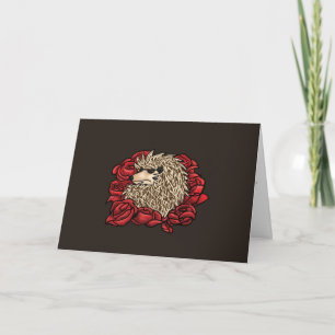 Grumpy Hedgehog Kärlek Tack, ditt kort