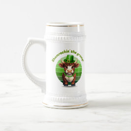 Grumpy Highland Cow St patrick's day Sejdel