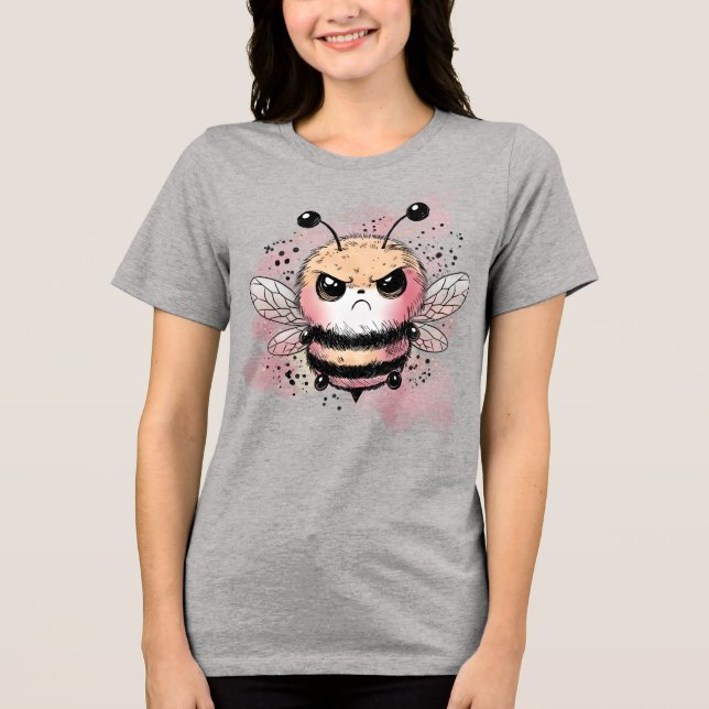 Grumpy Honeybee T Shirt (Framsida)