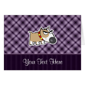 Grumpy hund; Lilor Hälsningskort