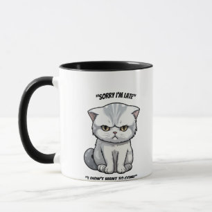 Grumpy Introvert Cat Mugg