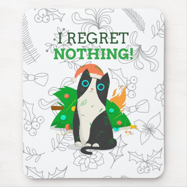 Grumpy jul Cat Musmatta (Framsidan)