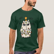 Grumpy jul Cat