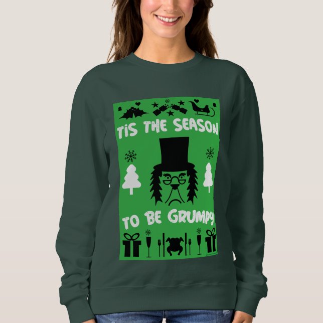 Grumpy jul t shirt (Framsida)
