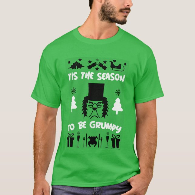 Grumpy jul t shirt (Framsida)