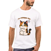Grumpy Kalico Katt - jag dömer dig