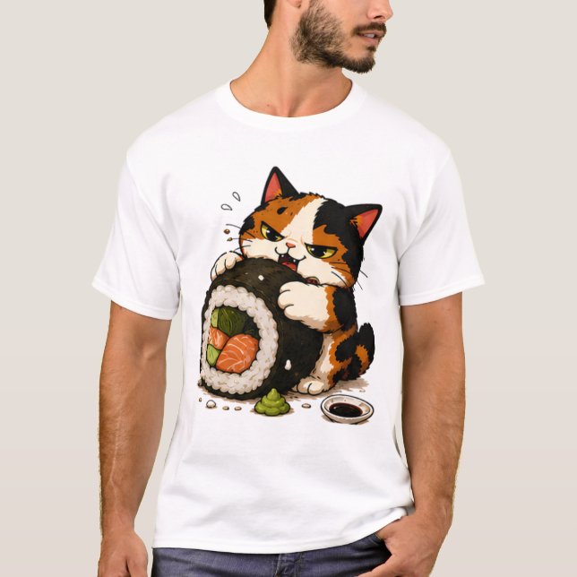 Grumpy Kalikokattsushientusiast  T Shirt (Framsida)