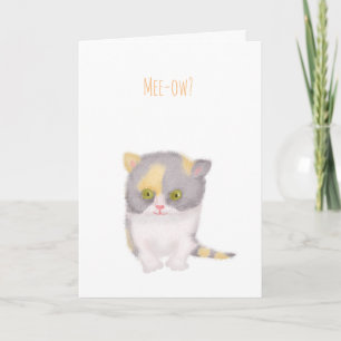 Grumpy Katie Kitten får bra kort