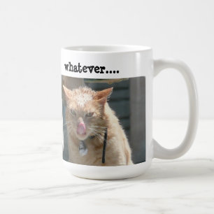 Grumpy kattkaffemugg som är spelar ingen roll…. kaffemugg