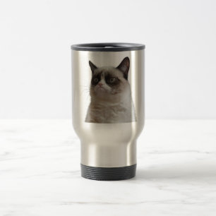 Grumpy katttravel mug resemugg