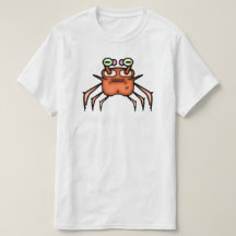 Grumpy krabba rolig t-shirt