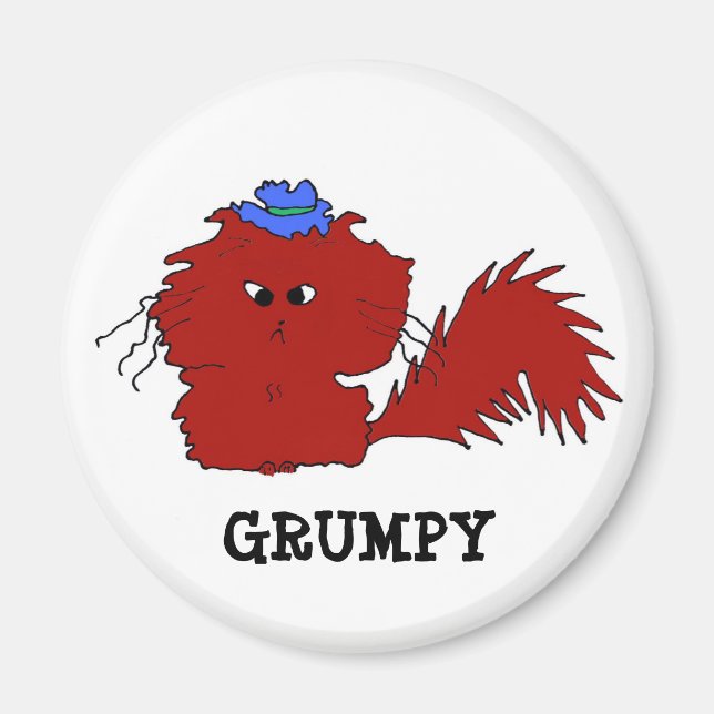 GRUMPY MAGNET (Framsidan)