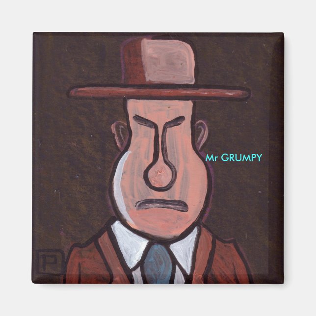 GRUMPY MAGNET (Framsidan)