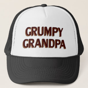 Grumpy morfar truckerkeps