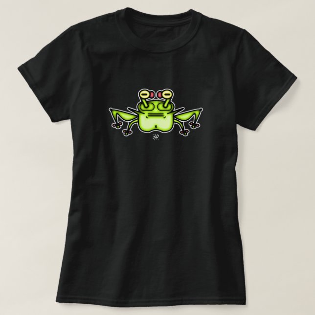 Grumpy odd grog toad v2-1 T-Shirt (Design framsida)