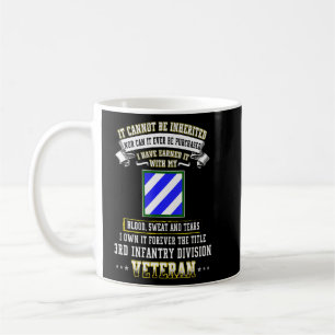 Grumpy Old 3rd Infantry Division Veteran Day Milit Kaffemugg