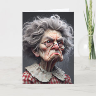 Grumpy Old Dam för att bli äldre Kort