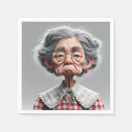 Grumpy Old Dam Pappersservett