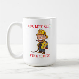 Grumpy Old Fire Chief Kaffemugg