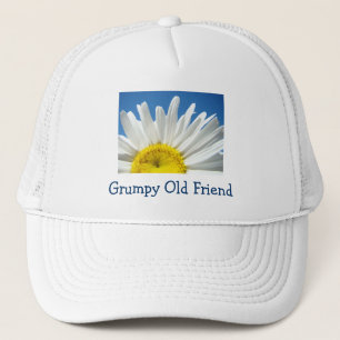 Grumpy Old Friend Lastbilsförarhattar Vänner Tusen Truckerkeps