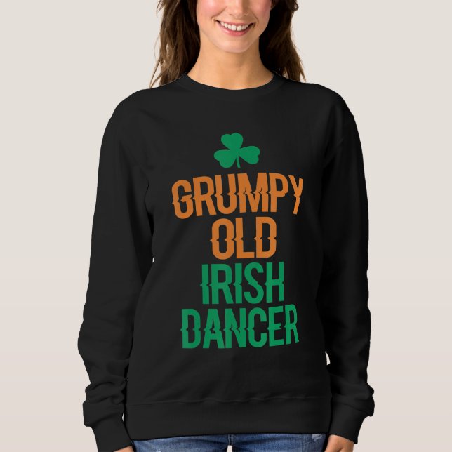 Grumpy Old Irish Dancer T Shirt (Framsida)