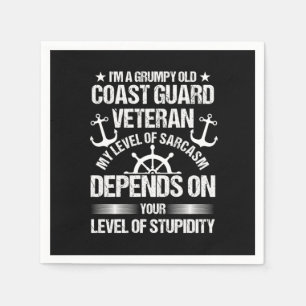 Grumpy Old Kusten Guard InBeroy Pappersservett
