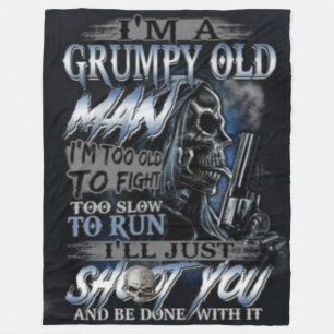 GRUMPY OLD MAN FLEECEFILT
