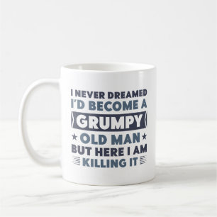 Grumpy Old Man Kaffemugg