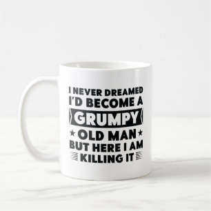 Grumpy Old Man Kaffemugg