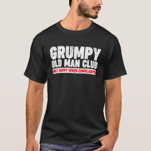 Grumpy Old Man Klubb T Shirt