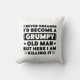 Grumpy Old Man Kudde