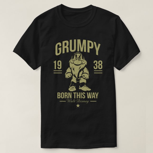 Grumpy Old Man T Shirt (Design framsida)