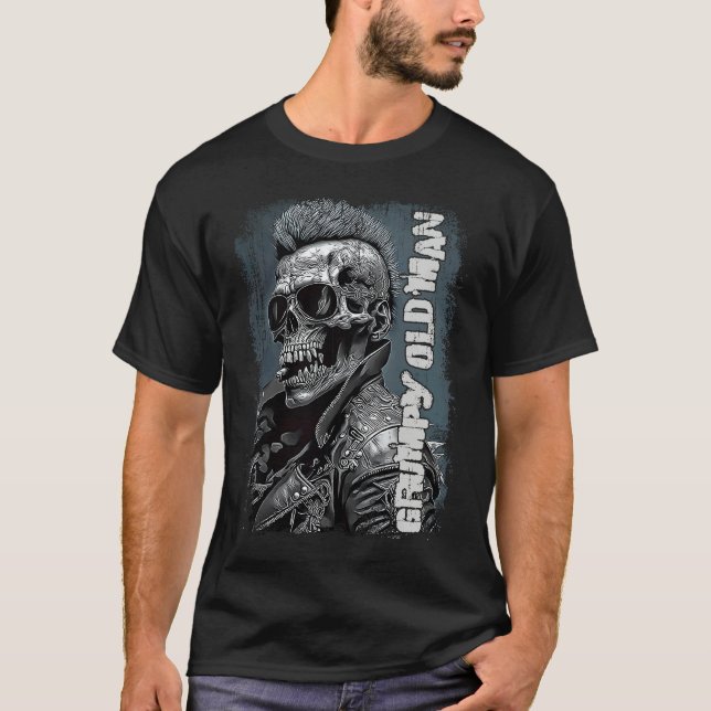 Grumpy old man t shirt (Framsida)
