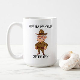 Grumpy Old sheriff Kaffemugg