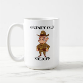 Grumpy Old sheriff Kaffemugg
