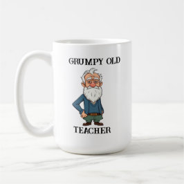 Grumpy Old Teacher Kaffemugg