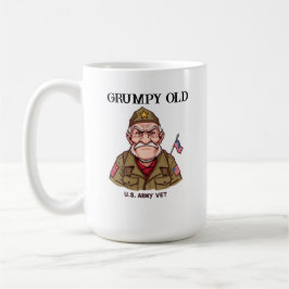 Grumpy Old U.S. Army Vet Kaffemugg