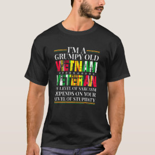 Grumpy Old Vietnam Veteran Manar T Shirt