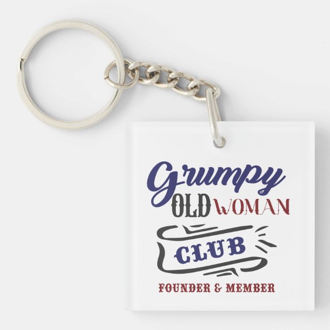 Grumpy Old Woman Club Funny (Framsidan)