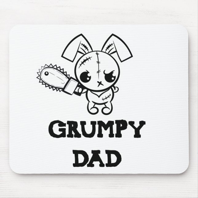 Grumpy Pappa Grumpy Voodoo Bunny Far Kärlek Musmatta (Framsidan)