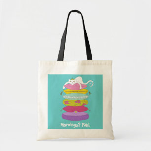 Grumpy princesskatt och ärtatote bags tygkasse